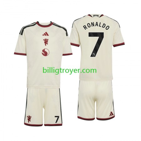 Billige Fotballdrakter Manchester United Cristiano Ronaldo 7 Barn Tredjedraktsett 2026/27 Kortermet